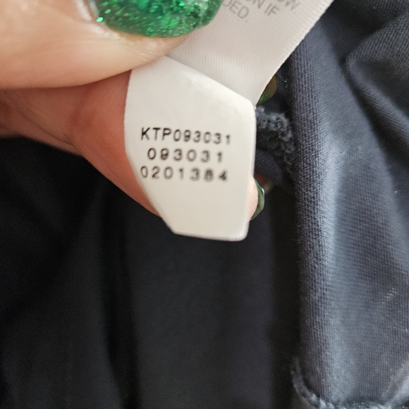 J. JILL Blue Shirt 3/4 Sleeve Artistic Teed Pure Jill Layered Bottom Hem Top - Picture 9 of 10